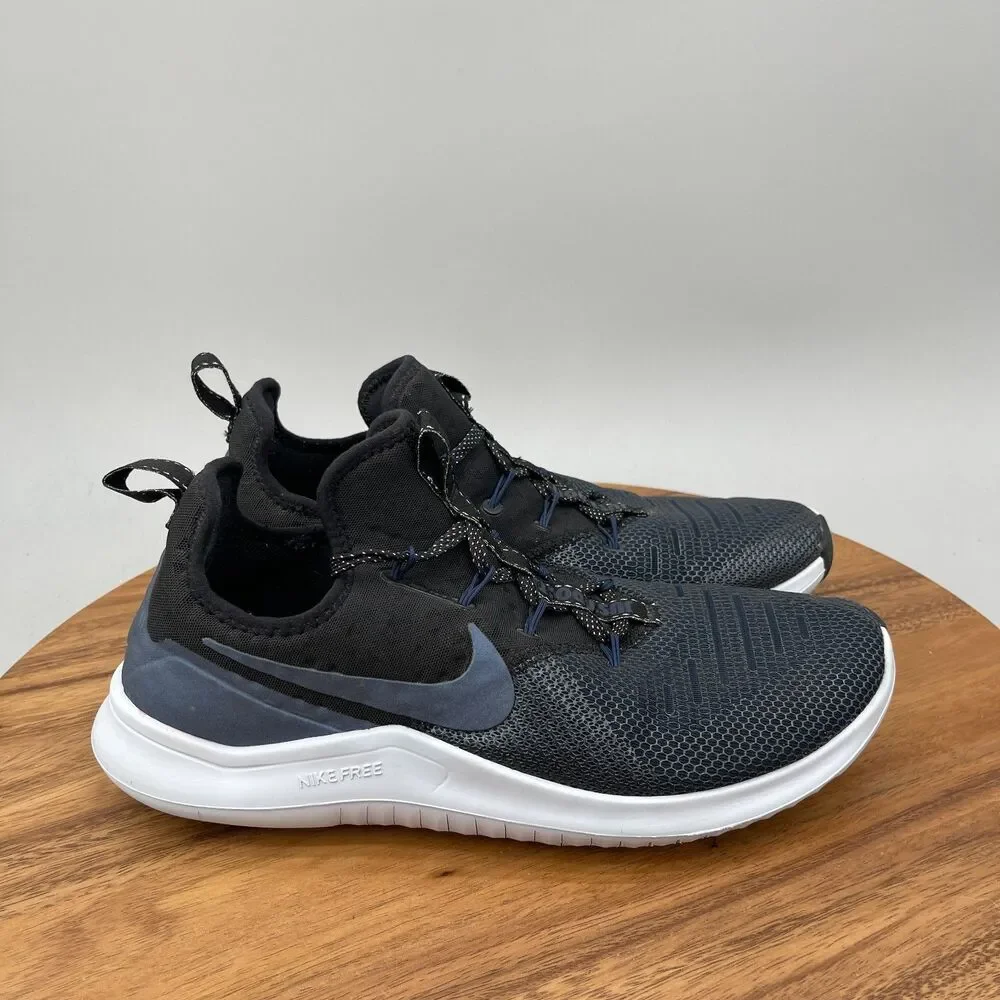 Nike Free TR 8 Shoes Womens Size 10.5 Blue Black Running Comfort Walking Sneaker